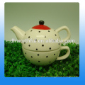 Modische Design Keramik Teekanne mit Tasse für Großhandel